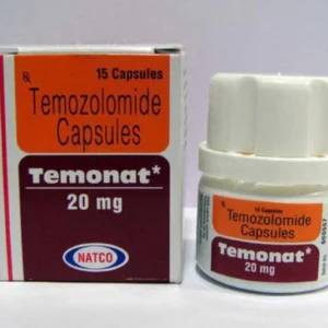 Temonat 20 mg temozolomide capsules for glioblastoma multiforme and anaplastic astrocytoma chemotherapy treatment