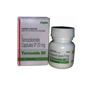Temoside 20 mg temozolomide capsules for malignant glioma and recurrent brain tumor alkylating chemotherapy