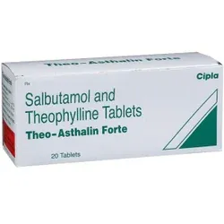Theo Asthalin Forte theophylline potent bronchodilator for severe asthma management