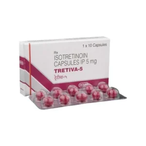 Tretiva 5 mg oral isotretinoin for severe acne and cystic lesions