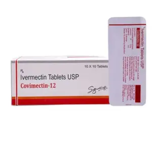 Covimectin 12 mg ivermectin tablet strip packaging