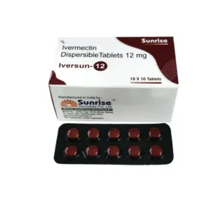 Iversun 12 mg ivermectin tablet strip
